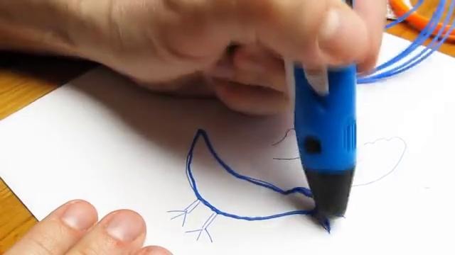 3D ручка из Китая! 3D Pen! My first drawings