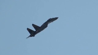 Демонстрационный полет Су-35 (МАКС 2011)