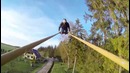 GoPro и качели