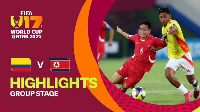 Колумбия – Северная Корея | Чемпионат Мира U17 2025 Qatar | 3-й тур | Обзор матча