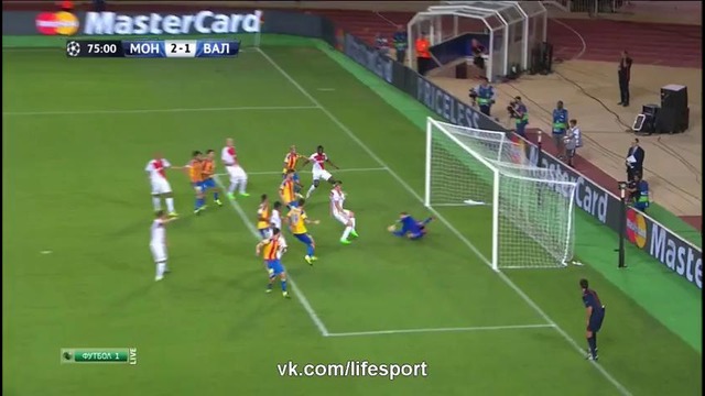 Монако 2:1 Валенсия | Лига Чемпионов 2015/16 | Раунд плей офф | 2-й матч | Обзор