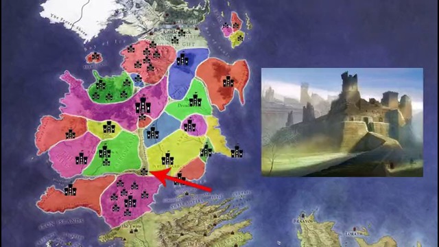 Игра Престолов | Все о СЕВЕРЕ, северные дома, их замки и гербы