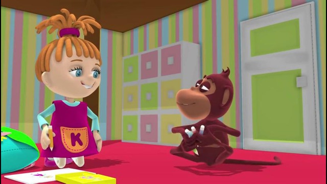 Английский для Детей – Том и Кери 17 – Who’s that