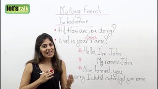 Useful phrases for making friends – – Basic English Vocabulary