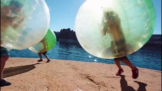 King of the Island with Zorb Balls! | devinsupertramp