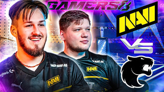 First Day of Gamers8. Match VS Furia | NAVI VLOG