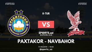 (HD) Пахтакор – Навбахор | Суперлига Узбекистана 2019 | Тур 8 | Обзор матча