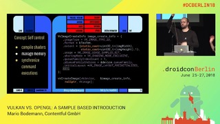 DCBerlin18 410 Bodemann Vulkan vs OpenGL A Sample Based Introduction DAY1