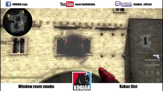 Как делать раскидку гранат на Коблстоун (Cobblestone)