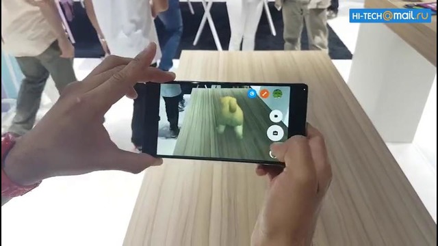 Lenovo PHAB2 Pro – демонстрация дополненой реальности