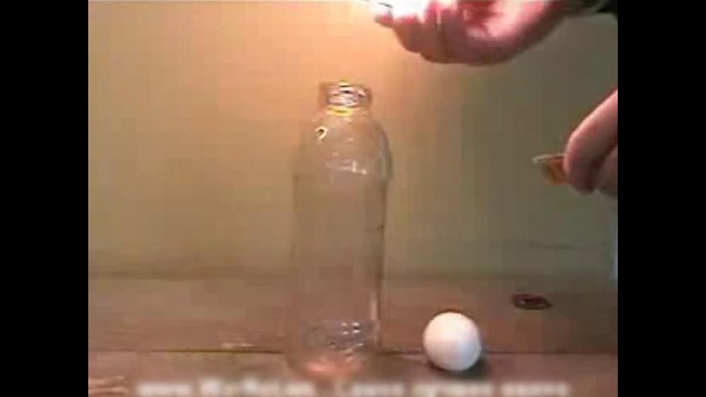 Яйцо в бутылке