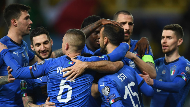 Italy 2020-21 Nations league Group stage All goals