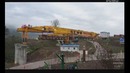 Строительство моста за несколько часов в Китае