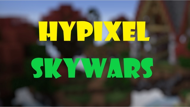 Minecraft skywars hypixel