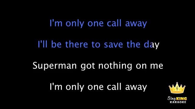 Charlie Puth – One Call Away (Karaoke Version)