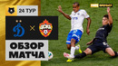 Динамо – ЦСКА | Россия | Премьер-Лига 2019/20 | 24-й тур | Обзор матча