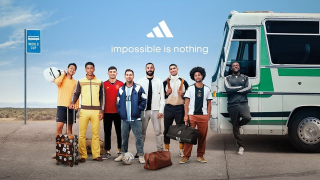 Реклама Adidas к ЧМ-2022