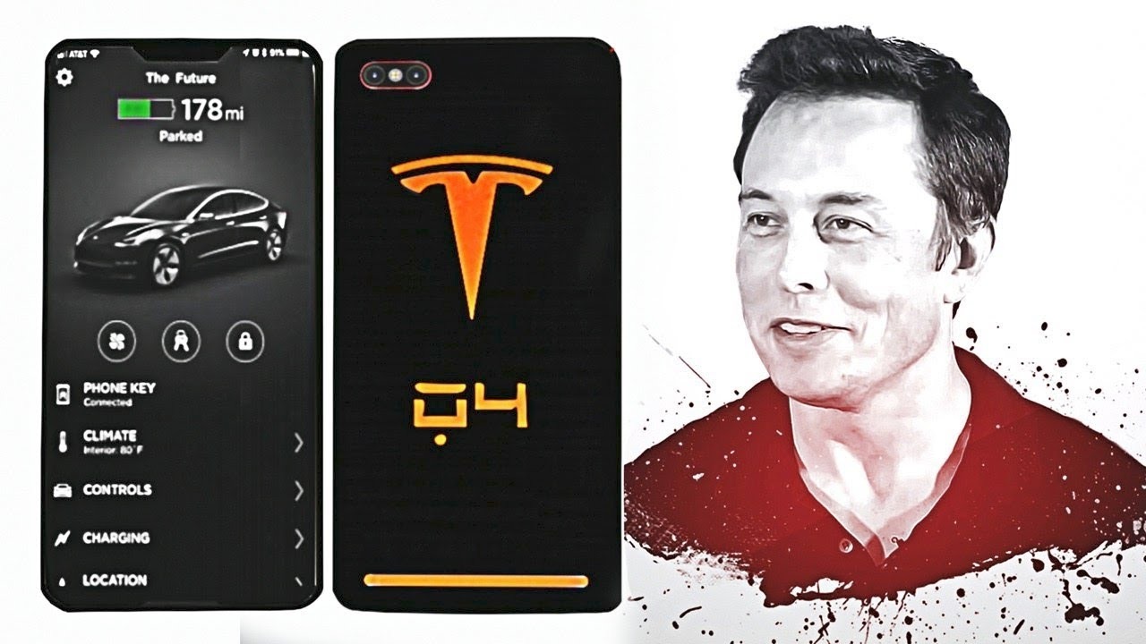 Тесла телефон в россии. Смартфон Tesla Phone. Илон Маск смартфон Тесла. Tesla Pi смартфон.