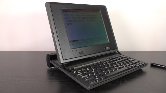 AST PenExec. Ноутбук-трансформер за $3000 из 1992