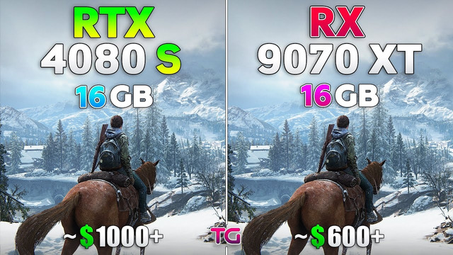 RX 9070 XT vs RTX 4080 SUPER – Test in 10 Games | 4K