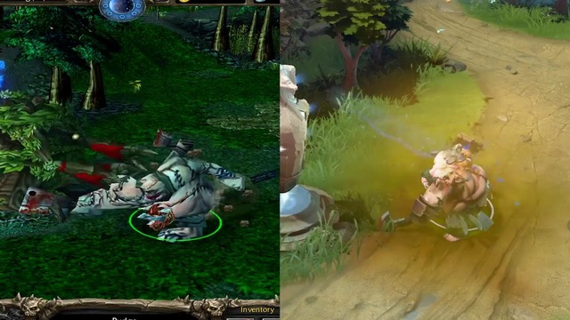 DotA vs Dota 2 — PUDGE