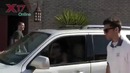 Selena Gomez Drives a Car
