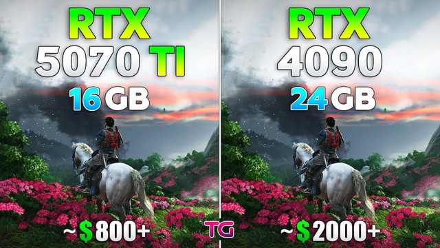 RTX 5070 Ti vs RTX 4090 – Test in 10 Games | 4K