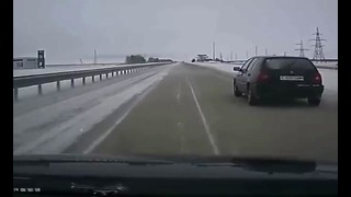 Как чистят снег в Казахстане