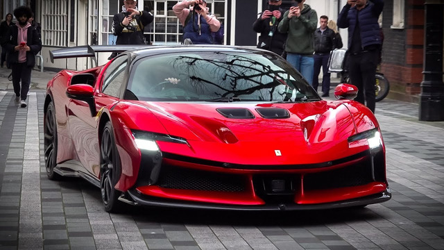 The FIRST Ferrari SF90 XX Arrives in London