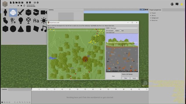 Как добавить карту minecraft в mine-imator
