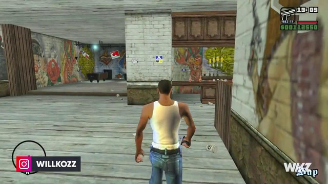 Секретный дом на горе Чилиад в GTA San Andreas (Пигси найден)