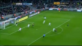 Barcelona – Zaragoza (3-1) Messi’s second goal