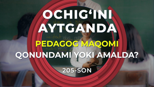PEDAGOG MAQOMI — QONUNDAMI YOKI AMALDA