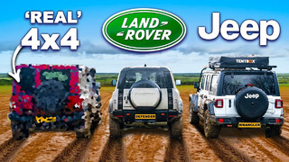 Jeep против Land Rover против INEOS: Экстремальная проверка бездорожьем