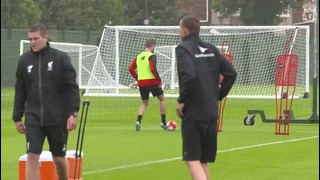 Liverpool FC. First training