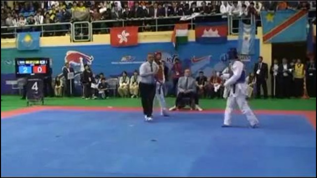 74kg [kor] song ji hoon vs [uzb] kim dmitriy 2011 world taekwondo championships