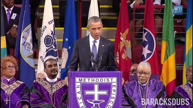 Barack Obama Singing Work by Rihanna
