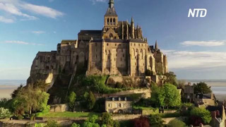 Знаменитому аббатству Мон-Сен-Мишель во Франции исполняется 1000 лет