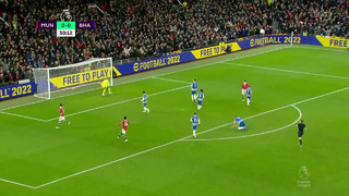 Долгожданный гол Криштиану Роналду в матче «Манчестер Юнайтед» — «Брайтон»