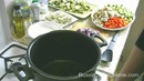 Постный плов с сыром