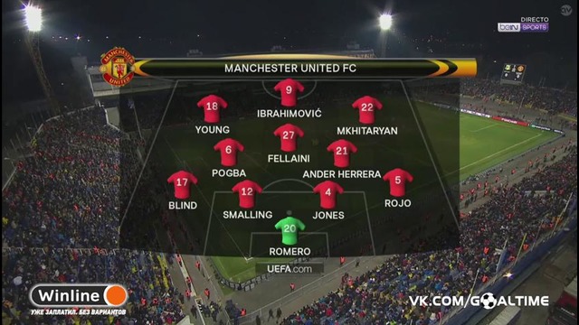 Ростов – Манчестер Юнайтед | Лига Европы УЕФА 2016/17 | 1/8 финала | 1-й матч