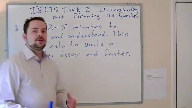 IELTS task 2 writing – understanding and planning, part 1 of 2