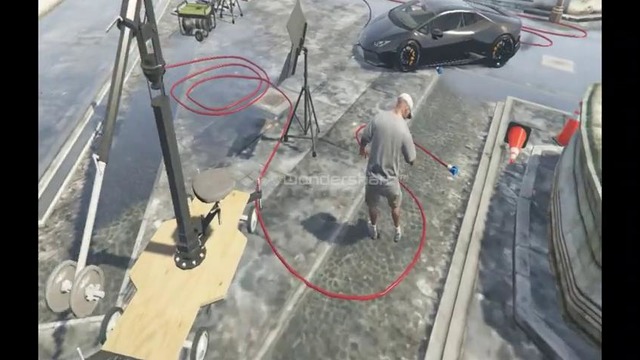 Gta 5 Lamborghini Huracan в Rockstar editor ([KaMa])