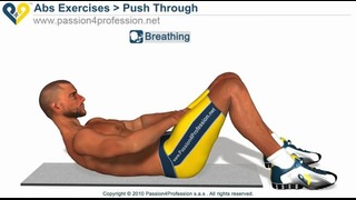 Push Through – Upper Ab Exercise