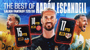 Las 10 MEJORES puntuaciones de AARÓN ESCANDELL en LALIGA FANTASY