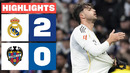 REAL MADRID 2 – 0 LEVANTE UD | RESUMEN LALIGA EA SPORTS
