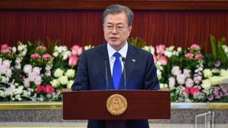 Koreya prezidenti Oliy Majlisdagi nutqini o‘zbekcha salomlashishdan boshladi