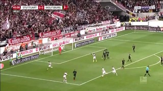 (HD) Штутгарт – Вольфсбург | Немецкая Бундеслига 2018/19 | 33-й тур