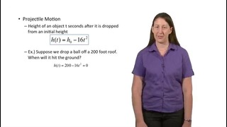 3 – 1 – Introduction to Polynomials and Rational Functions