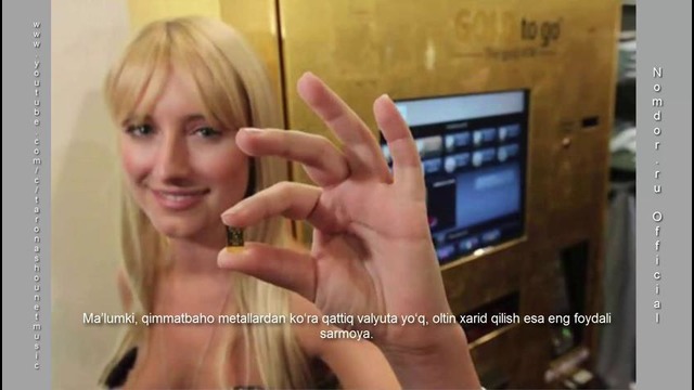 Berlindagi oltin sotadigan bankomat | TTV